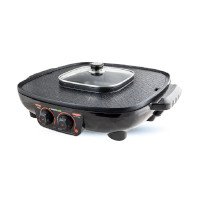 ราคา Smart Home เตาปิ้งย่างอเนกประสงค์พร้อมหม้อสุกี้ รุ่น SM-EG1802