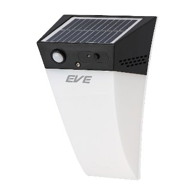 Eve Motion Sensor LED Solar Cell โคมไฟโซล่าเซลล์ติดผนัง รุ่น WSL-03