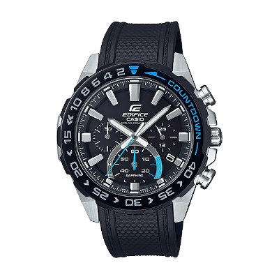 Casio Edifice Solar Chronograph นาฬิกาข้อมือ รุ่น EFS-S550PB-1AV