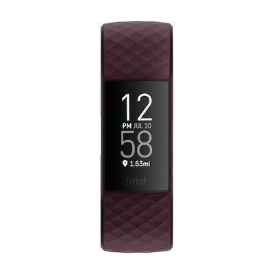 Fitbit Charge 4 Advanced Fitness Trecker + GPS สายรัดข้อมือสมาร์ทแบนด์