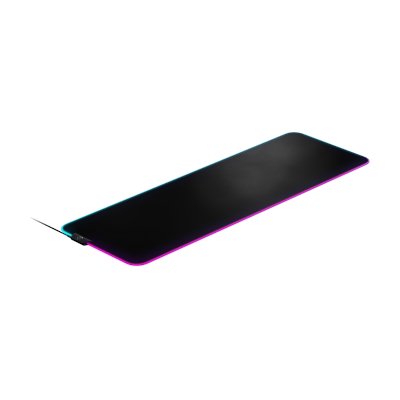 SteelSeries RGB Gaming Mouse Pad แผ่นรองเมาส์เกมมิ่ง รุ่น QCK Prism Cloth XL