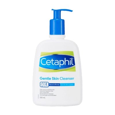 Cetaphil Gentle Skin Cleanser 500ml (เซตาฟิล เจนเทิล สกิน คลีนเซอร์ ผลิตภัณฑ์ทำความสะอาดผิว 500 มล.)