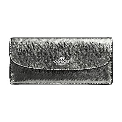 Coach F54008 Soft Wallet in Crossgrain Leather กระเป๋าสตางค์