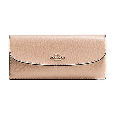 Coach F54008 Soft Wallet in Crossgrain Leather กระเป๋าสตางค์