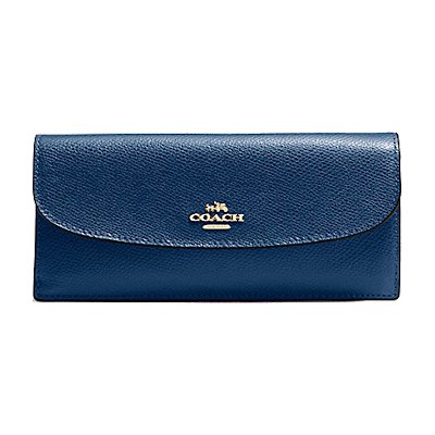 Coach F54008 Soft Wallet in Crossgrain Leather กระเป๋าสตางค์