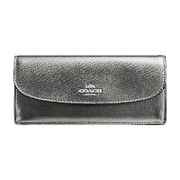 ราคา Coach F54008 Soft Wallet in Crossgrain Leather กระเป๋าสตางค์
