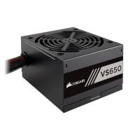 Corsair 650 Watt 80 PLUS White Certified PSU Power Supply รุ่น VS650
