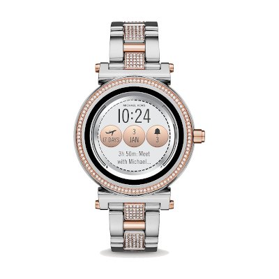 Michael Kors Access Sofie Two-Tone And Pavé Touchscreen Smartwatch MKT5040 นาฬิกาข้อมือสมาร์ทวอทช์