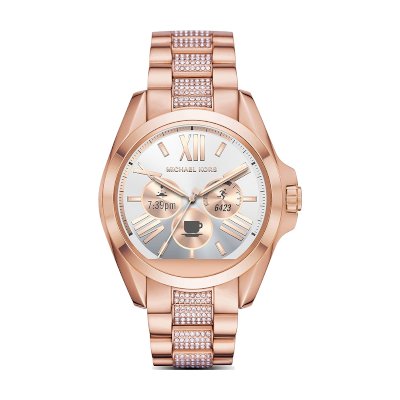 Michael Kors Access Bradshaw Rose Gold-Tone Smartwatch MKT5018 นาฬิกาข้อมือสมาร์ทวอทช์