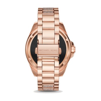 Michael Kors Access Bradshaw Rose Gold-Tone Smartwatch MKT5018 นาฬิกาข้อมือสมาร์ทวอทช์