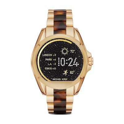 Michael Kors Access Bradshaw Gold-Tone & Tortoise Smartwatch MKT5003 นาฬิกาข้อมือสมาร์ทวอทช์