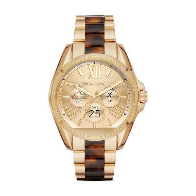 Michael Kors Access Bradshaw Gold-Tone & Tortoise Smartwatch MKT5003 นาฬิกาข้อมือสมาร์ทวอทช์