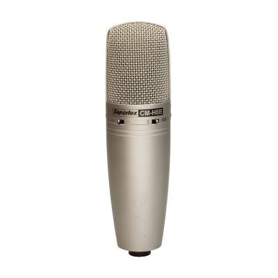 Superlux Large Diaphragm Studio Condenser Microphone ไมโครโฟนสตูดิโอ รุ่น CM-H8B