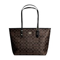 ราคา Coach F58292 City Zip Tote in Signature กระเป๋าโท้ท