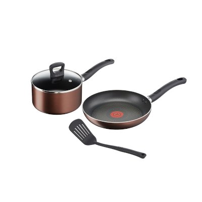 Tefal ชุดกระทะและหม้อเคลือบกันติด รุ่น G103S414
