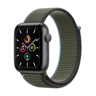 Apple Watch SE Aluminum Case with Sport Loop GPS 44mm