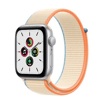 Apple Watch SE Aluminum Case with Sport Loop GPS 44mm