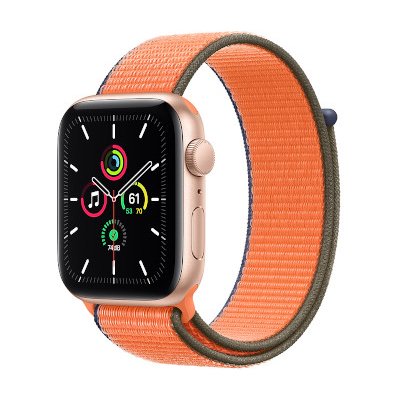 Apple Watch SE Aluminum Case with Sport Loop GPS 44mm