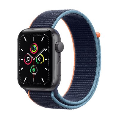 Apple Watch SE Aluminum Case with Sport Loop GPS 44mm