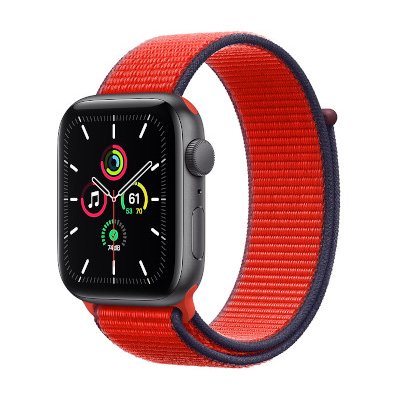 Apple Watch SE Aluminum Case with Sport Loop GPS 44mm