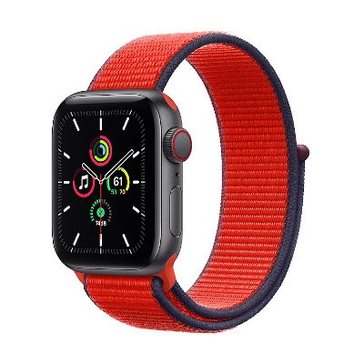 Apple Watch SE Aluminum Case with Sport Loop GPS + Cellular 40mm