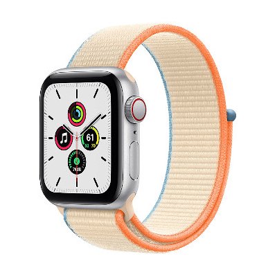 Apple Watch SE Aluminum Case with Sport Loop GPS + Cellular 40mm