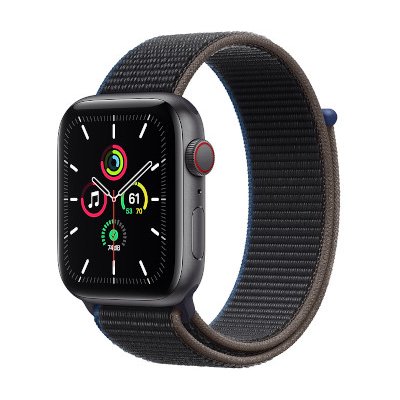 Apple Watch SE Aluminum Case with Sport Loop GPS + Cellular 44mm