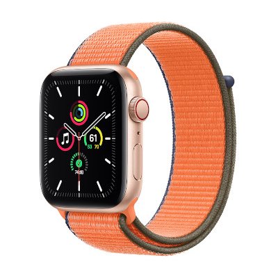 Apple Watch SE Aluminum Case with Sport Loop GPS + Cellular 44mm