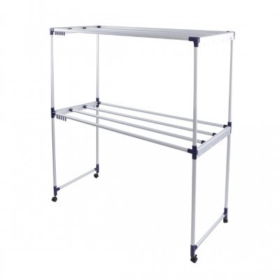 Sanki ราวตากผ้าอลูมิเนียม ขนาด 60 x 150 x 162 ซม. รุ่น HRA 15008