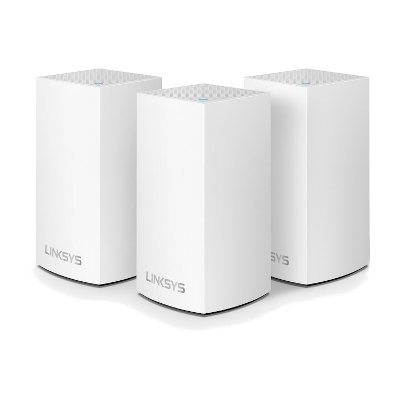 Linksys AC1300 Velop Intelligent Mesh WiFi System, 3-Pack (AC3900) รุ่น WHW0103
