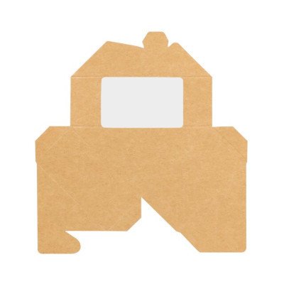 บ็อกซ์เจอร์นี่ กล่องแซนวิช กระดาษคราฟท์ ไซส์เล็ก แพ็ค 50 กล่อง