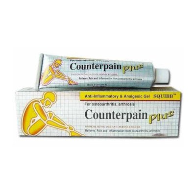 Counterpain Plus 25g เคาน์เตอร์เพน พลัส เจลบรรเทาอาการปวดอักเสบ