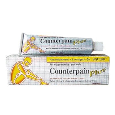 Counterpain Plus 50g เคาน์เตอร์เพน พลัส เจลบรรเทาอาการปวดอักเสบ