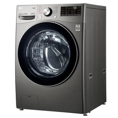 LG เครื่องซักผ้าและอบผ้า ฝาหน้า ความจุซัก 15 กก. อบ 8 กก. รุ่น F2515RTGV