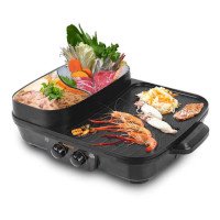 ราคา Newwave เตาปิ้งย่างอเนกประสงค์พร้อมหม้อสุกี้ชาบู รุ่น BBQ-1503