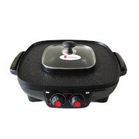 ราคา Starker เตาปิ้งย่างอเนกประสงค์พร้อมหม้อสุกี้ รุ่น HT-1800W