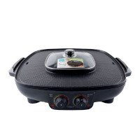 ราคา Anitech เตาปิ้งย่างอเนกประสงค์พร้อมหม้อสุกี้ชาบู รุ่น BBQ-05S