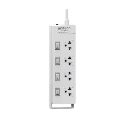 Anitech รางปลั๊กไฟ 4 ช่อง ยาว 3 เมตร รุ่น H3134