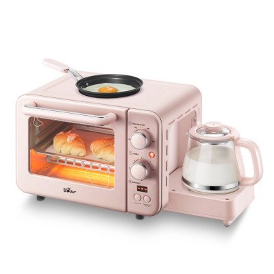 Bear Multi Cooking Appliance เตาอบไฟฟ้าอเนกประสงค์ มีกระทะแล้วกาอุ่นน้ำ รุ่น BR0008