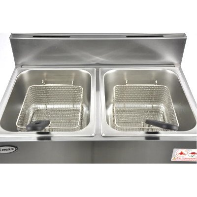 Gmax เตาทอดแบบแก๊ส 2 อ่าง ขนาด 12 ลิตร รุ่น ZL72