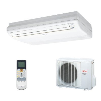Fujitsu Universal Inverter เครื่องปรับอากาศระบบอินเวอร์เตอร์แบบแขวนใต้ฝ้าเพดาน 24000 BTU รุ่น ABMG24LVTA