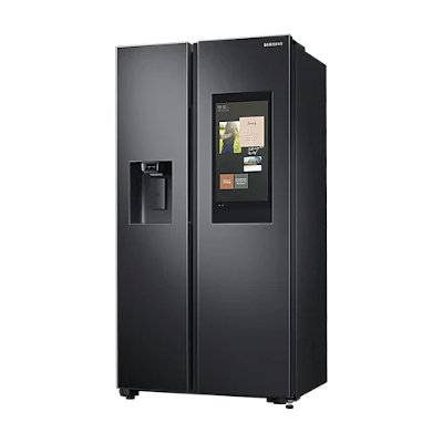 Samsung ตู้เย็น 2 ประตู Side by Side ขนาด 21.8 คิว รุ่น RS64T5F01B4/ST