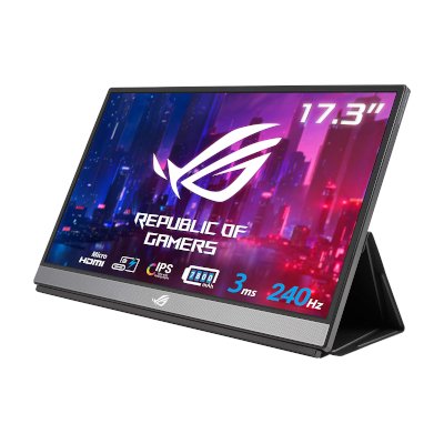 Asus ROG Strix Portable USB Type-C Gaming Monitor ขนาด 17.3 นิ้ว รุ่น XG17AHP