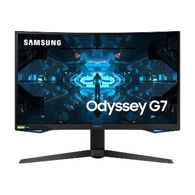 Samsung Odyssey G7 Curved 1000R Gaming Monitor ขนาด 27 นิ้ว รุ่น LC27G75TQSEXXT