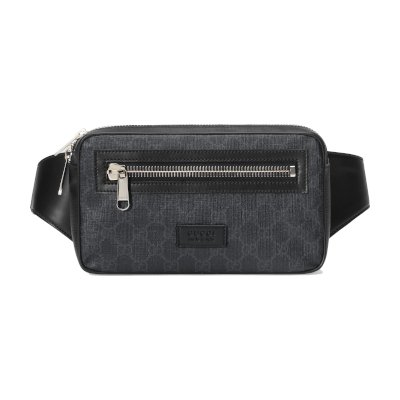 Gucci GG Supreme Black Belt Bag กระเป๋าคาดอก