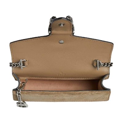 Gucci Dionysus GG Supreme Dionysus Super Mini Bag กระเป๋าสะพายข้าง (476432 KHNRN 8642)