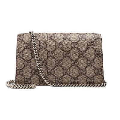 Gucci Dionysus GG Supreme Dionysus Super Mini Bag กระเป๋าสะพายข้าง (476432 KHNRN 8642)