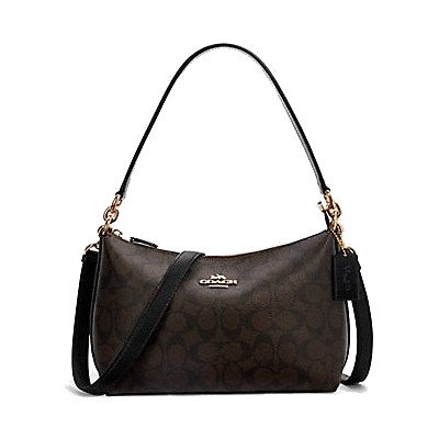 Coach 85696 Lewis Shoulder Bag In Signature Canvas กระเป๋าสะพายข้าง