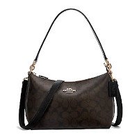 ราคา Coach 85696 Lewis Shoulder Bag In Signature Canvas กระเป๋าสะพายข้าง