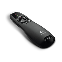 ราคา Logitech Wireless Presenter รีโมตนำเสนอไร้สาย รุ่น R400